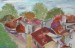 Praha-Hračany-tempera